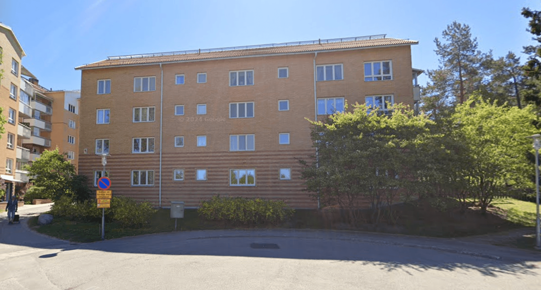 Vendelsövägen i Vendelsö
