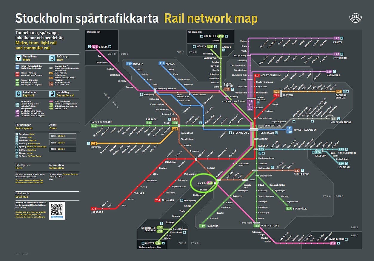 Solberga hagväg i Älvsjö