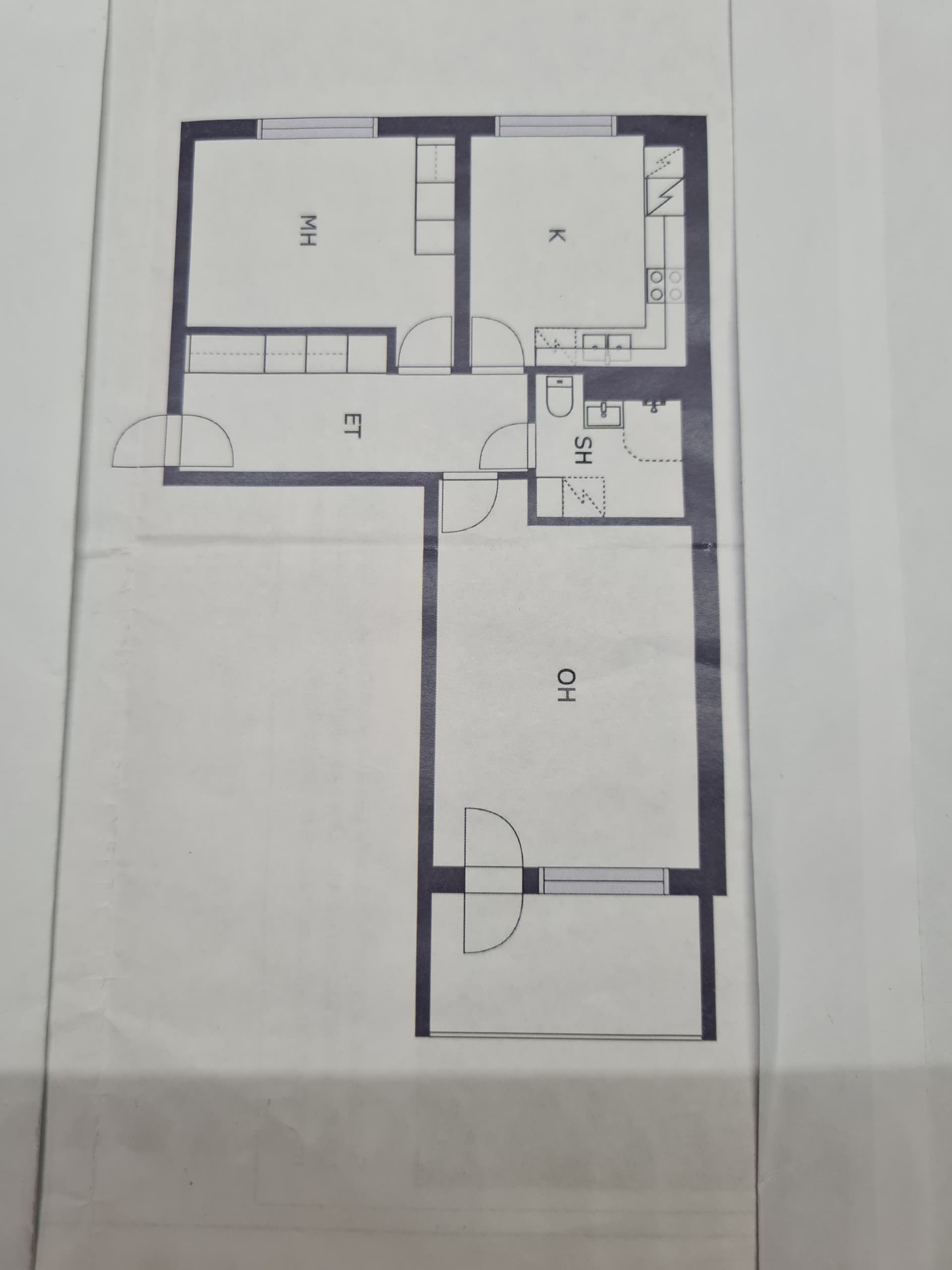 Laajankankaankatu i Kajaani