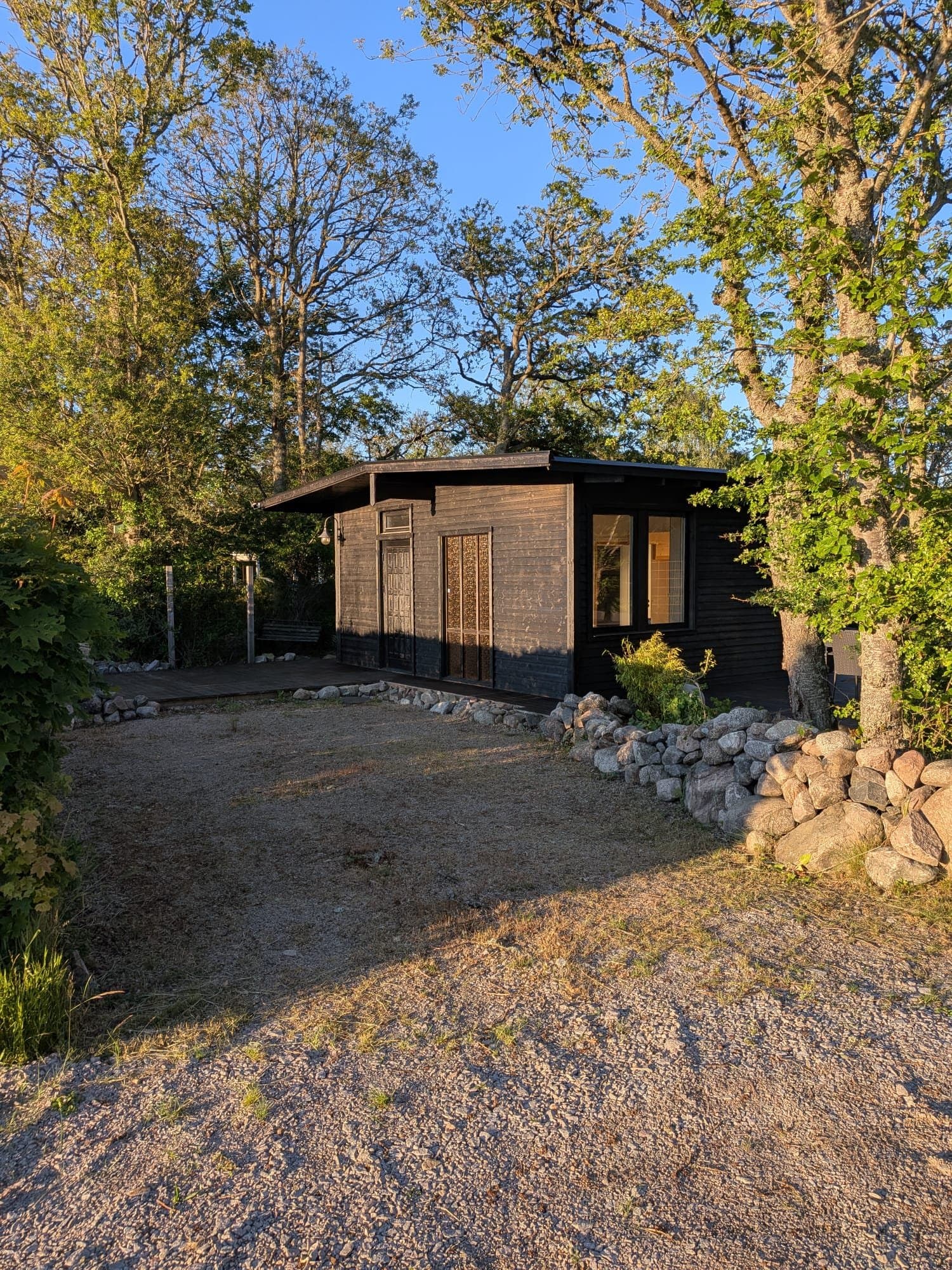Sissehallsvägen i Hasslö