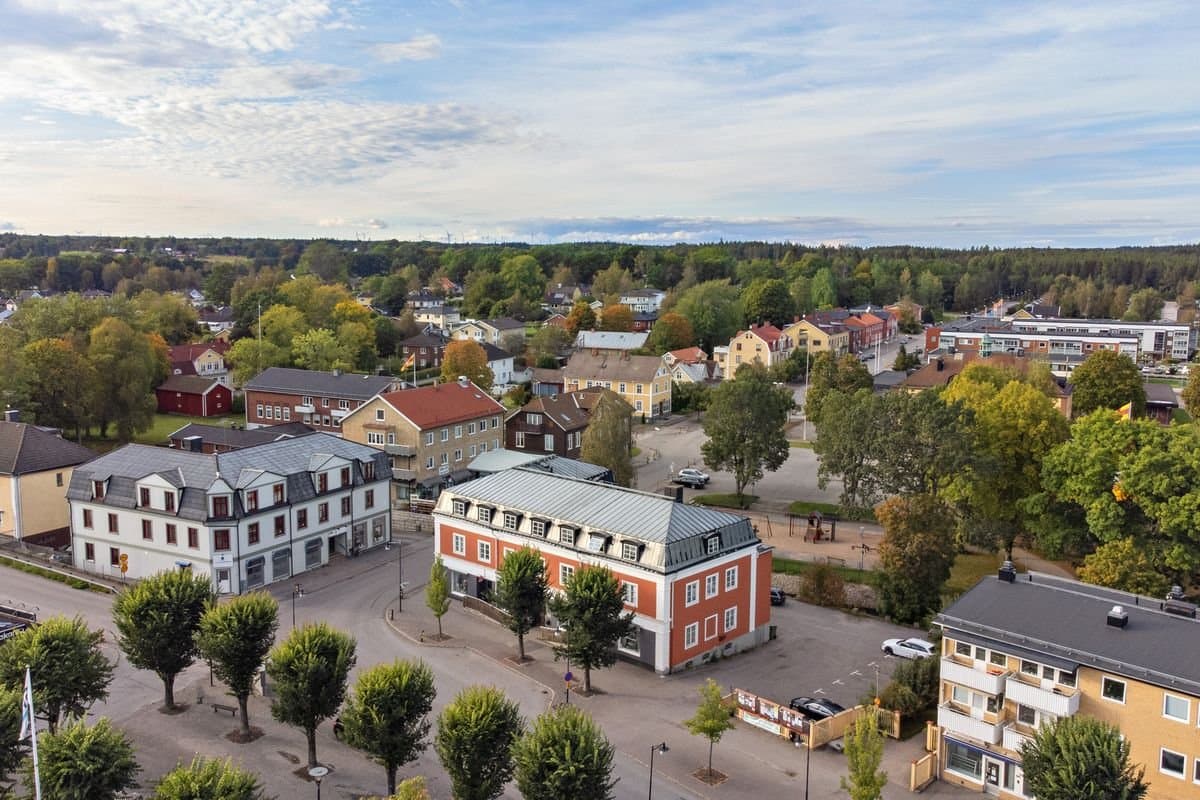 Järnvägsgatan i Åseda