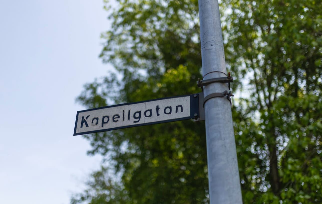 Kapellgatan i Målerås