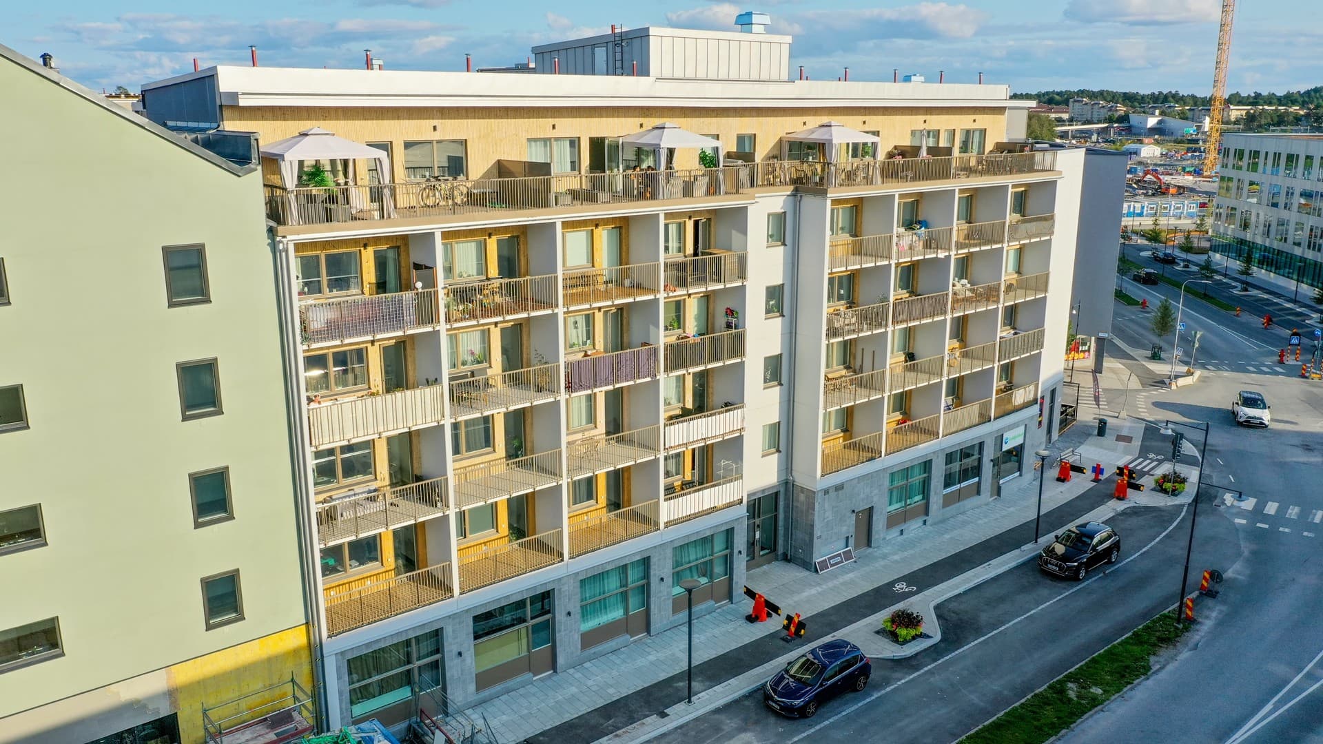 Barkarbyvägen i Järfälla