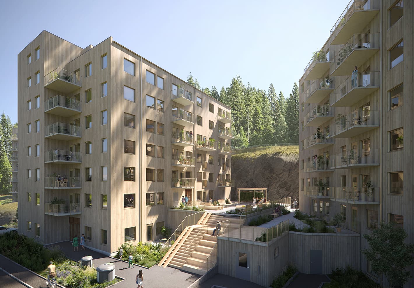 Klättergatan i Borås