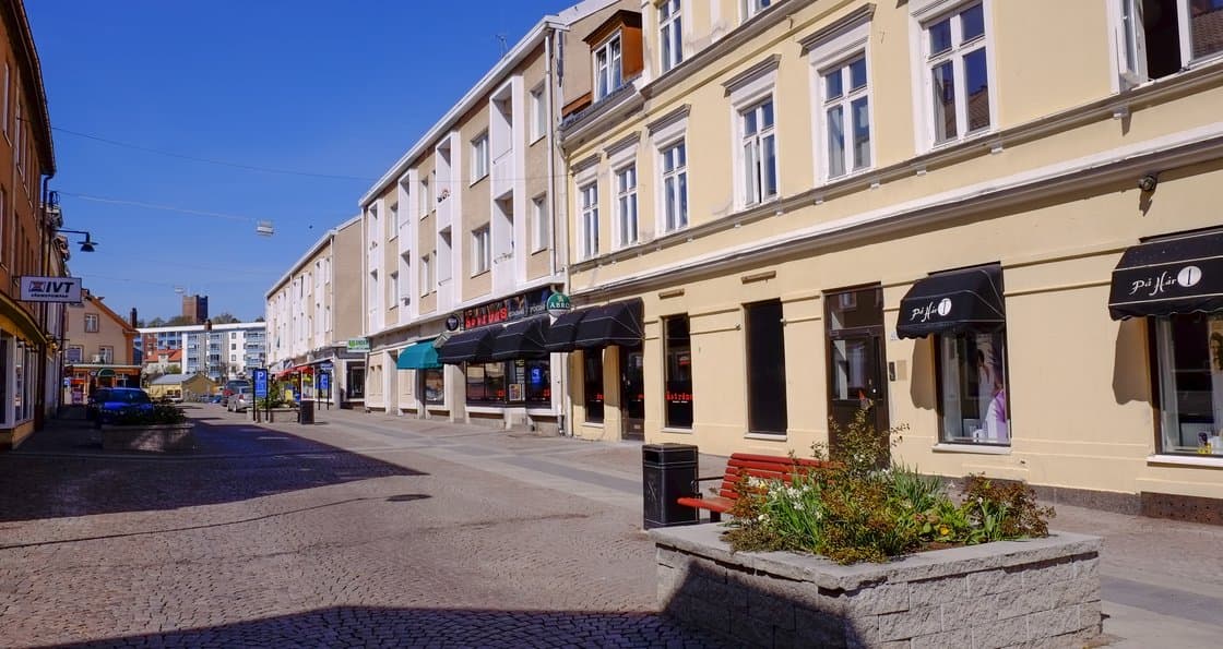 Bäckgatan i Oskarshamn
