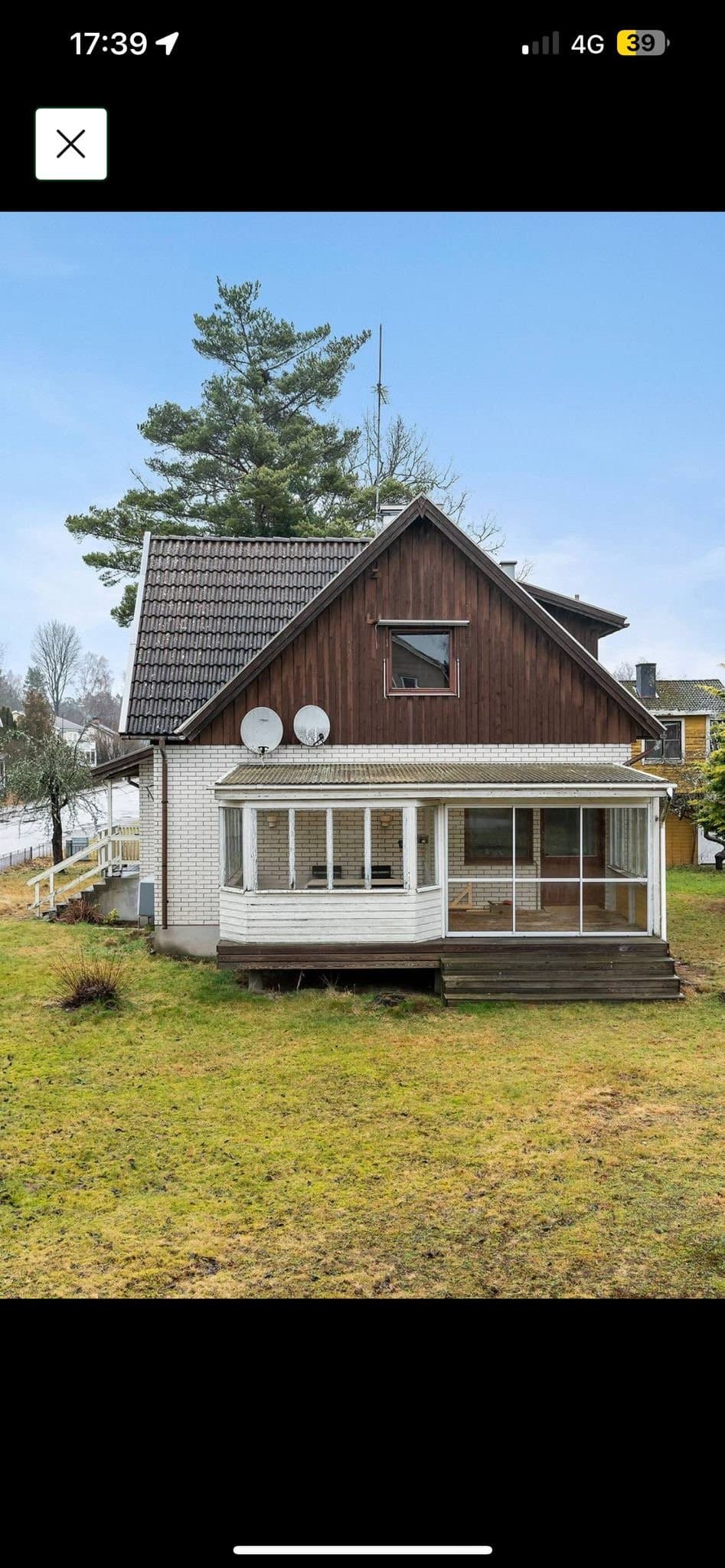 Ronnebyvägen i Konga
