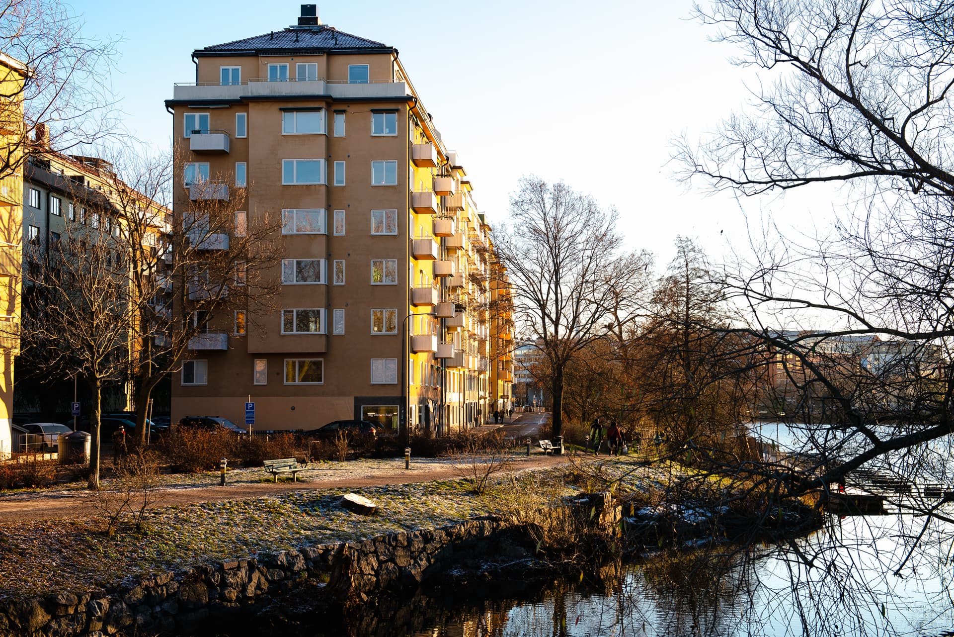 Bergsunds strand i Stockholm
