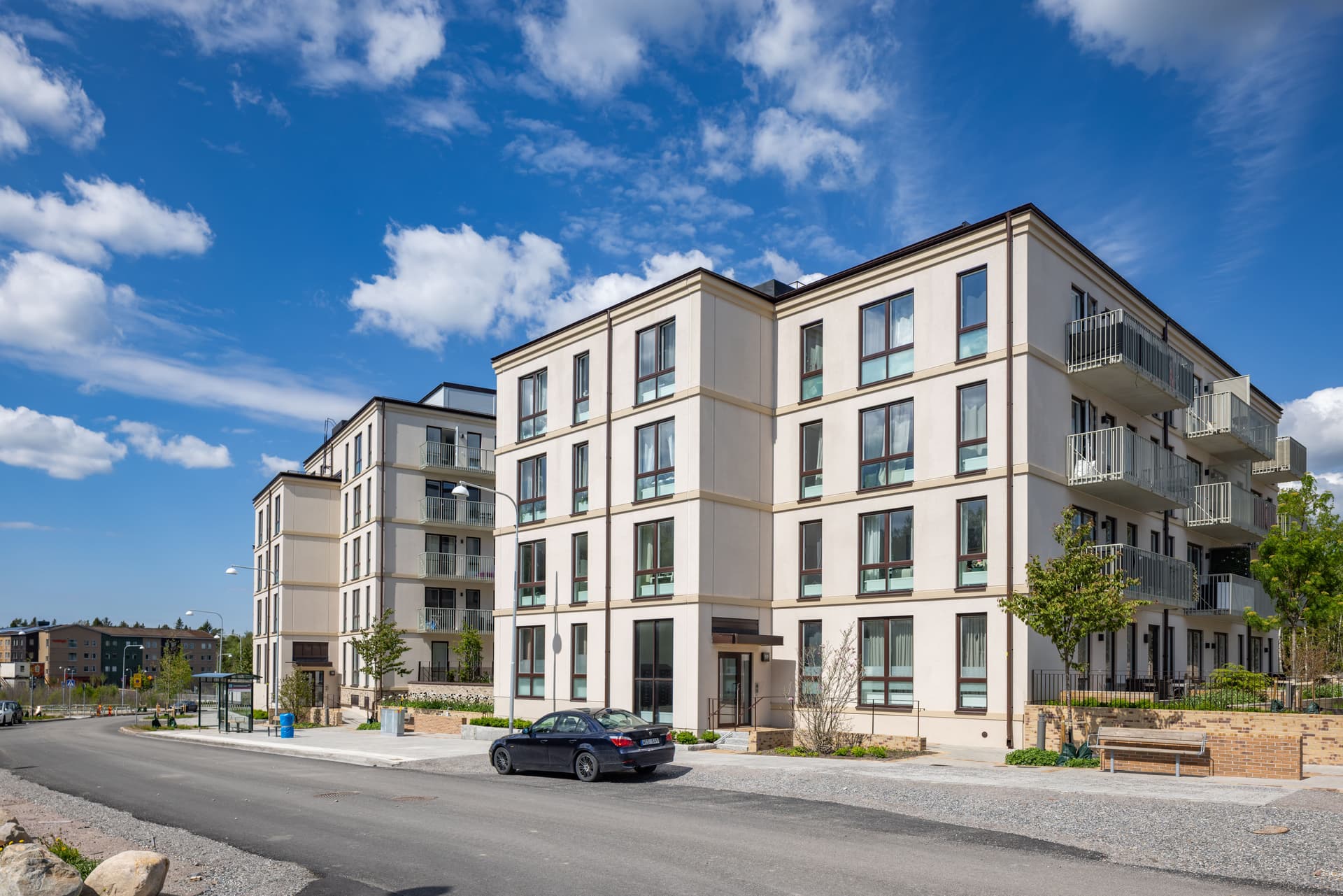 Kristinebergsvägen i Vallentuna