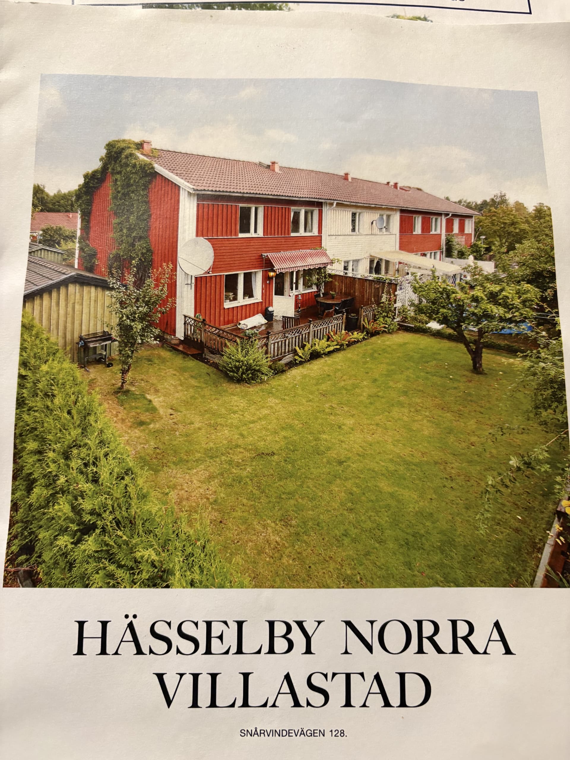 Snårvindevägen i Hässelby