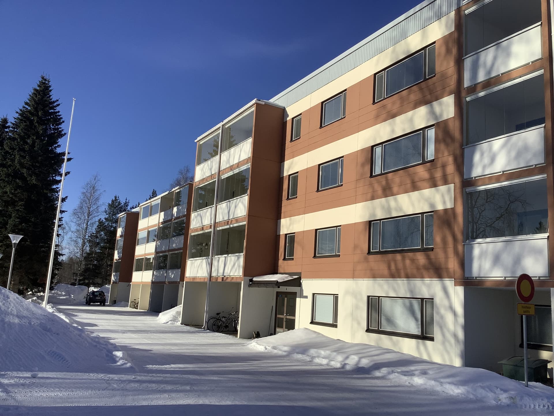 Puistotie i Kuhmoinen