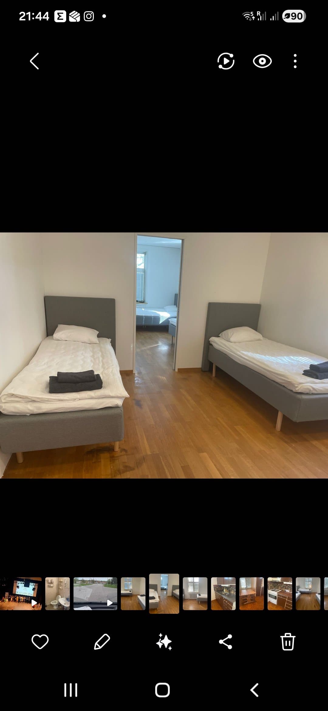 Skolgatan i Ånäset