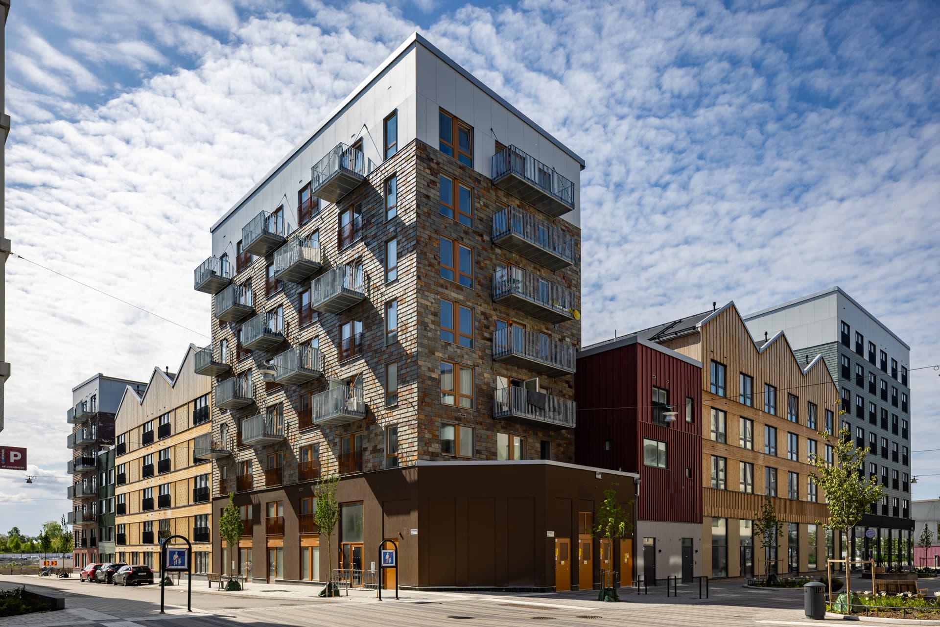 Jaktfalksgatan i Järfälla