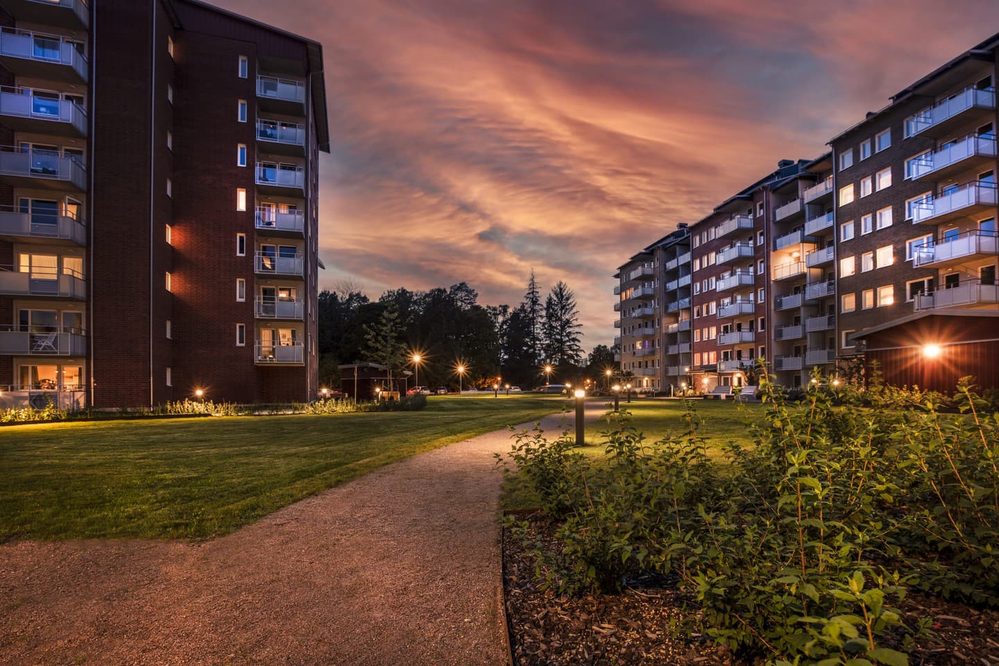 Ridderstads gata i Linköping