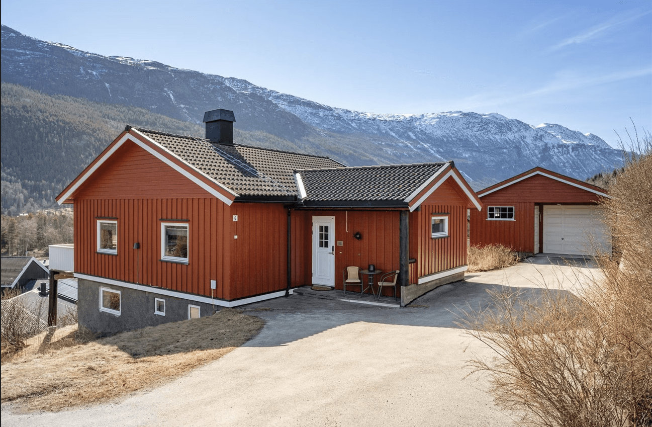 Krokavegen i Lom