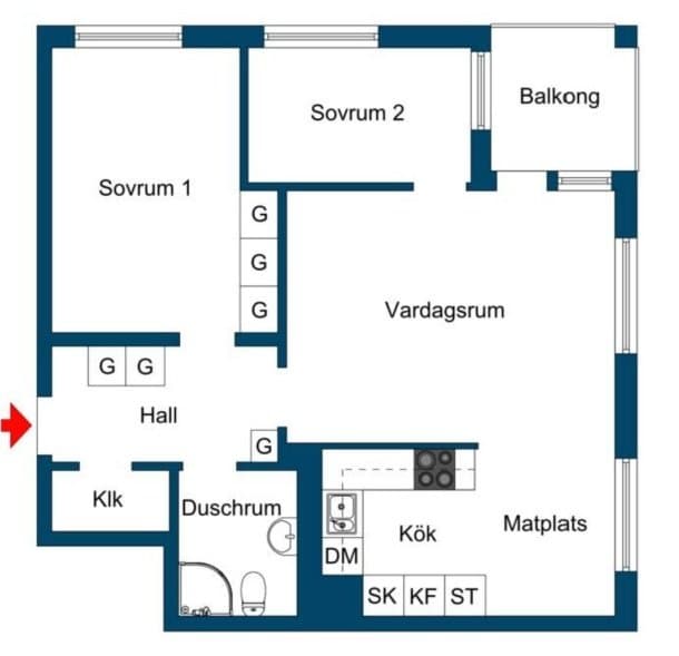 Kanngjutargränd i Vällingby