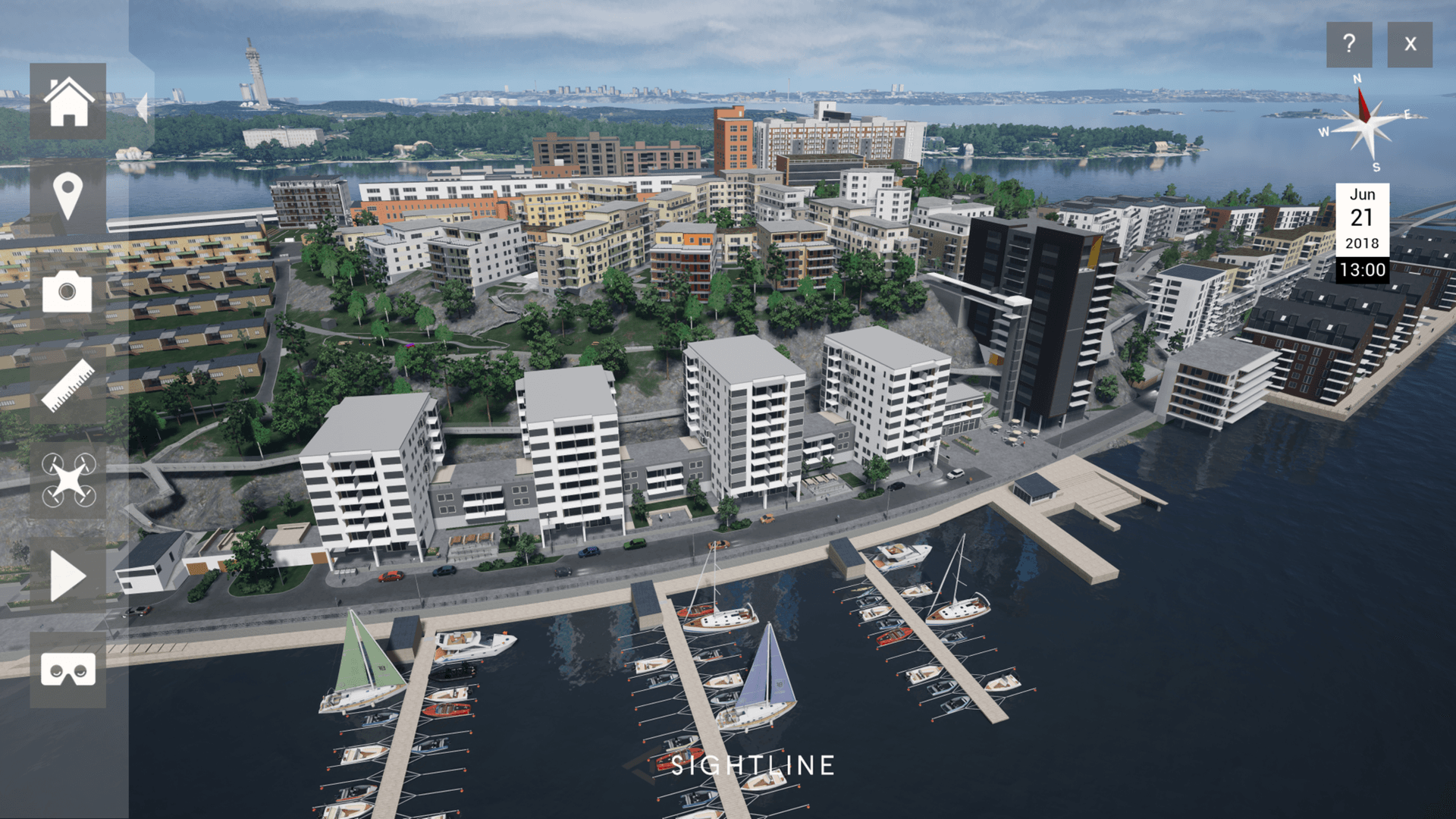 Thunströms väg i Nacka
