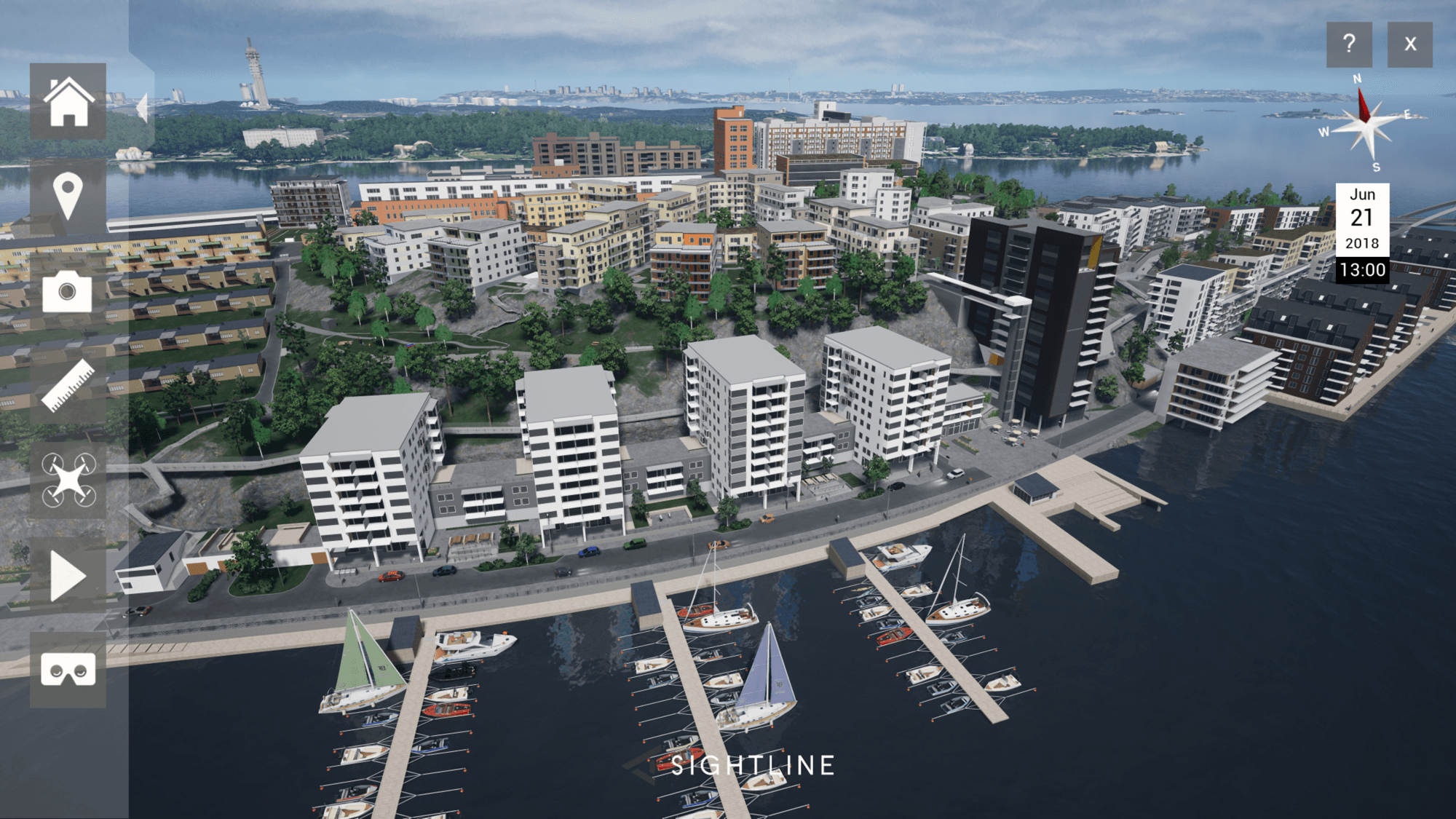 Thunströms väg i Nacka