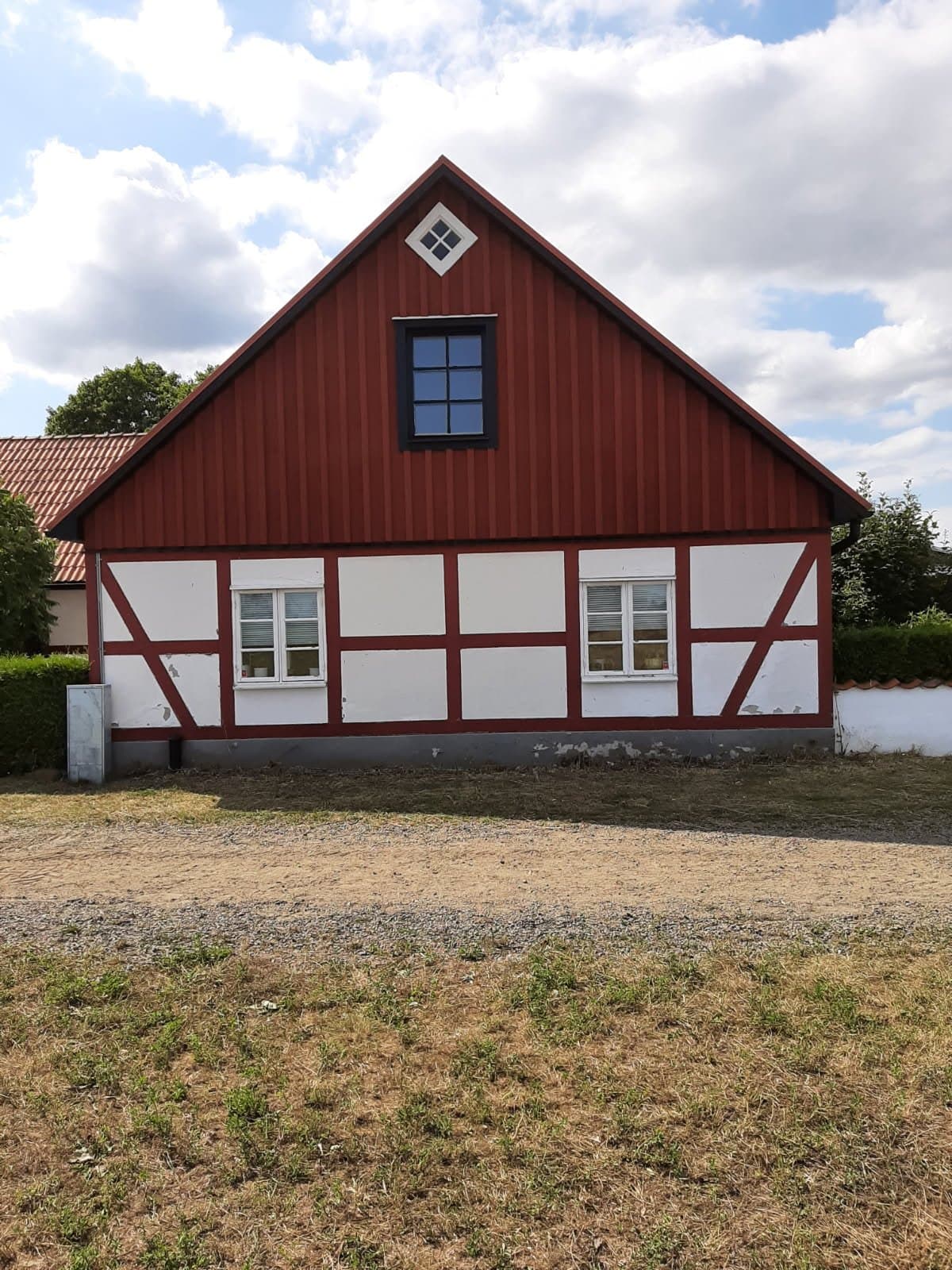 Hasselbacksvägen i Gärds Köpinge