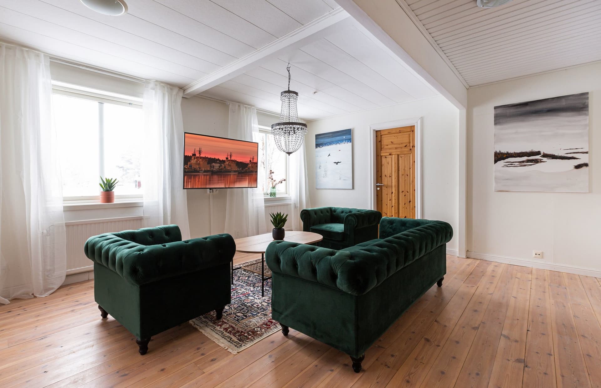 Flarkenvägen i Luleå