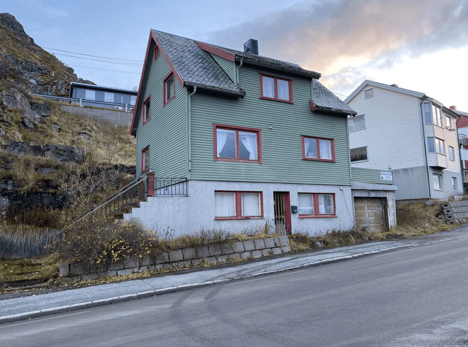 Nordkappgata i Honningsvåg