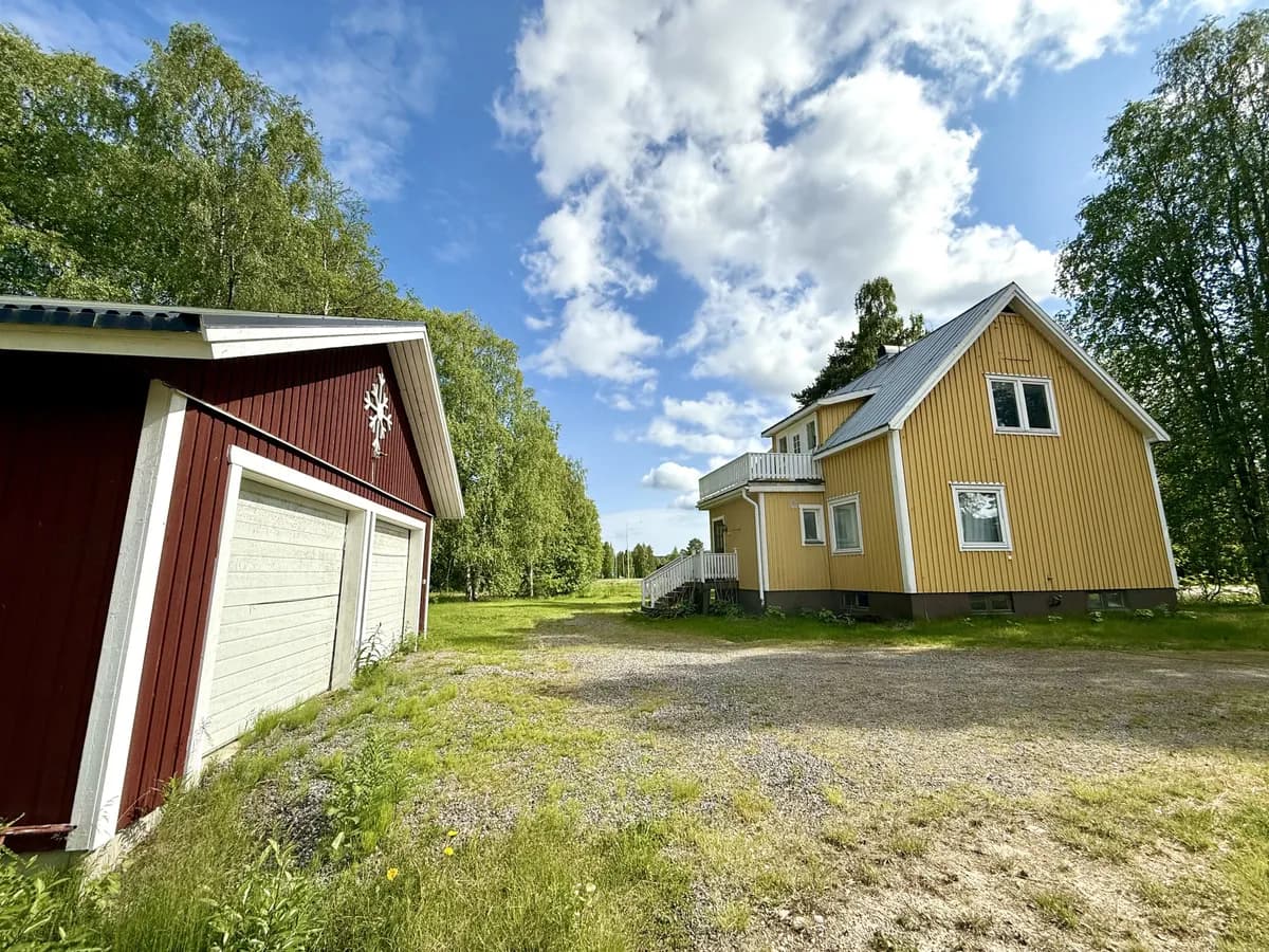 Vännäsvägen i Överkalix