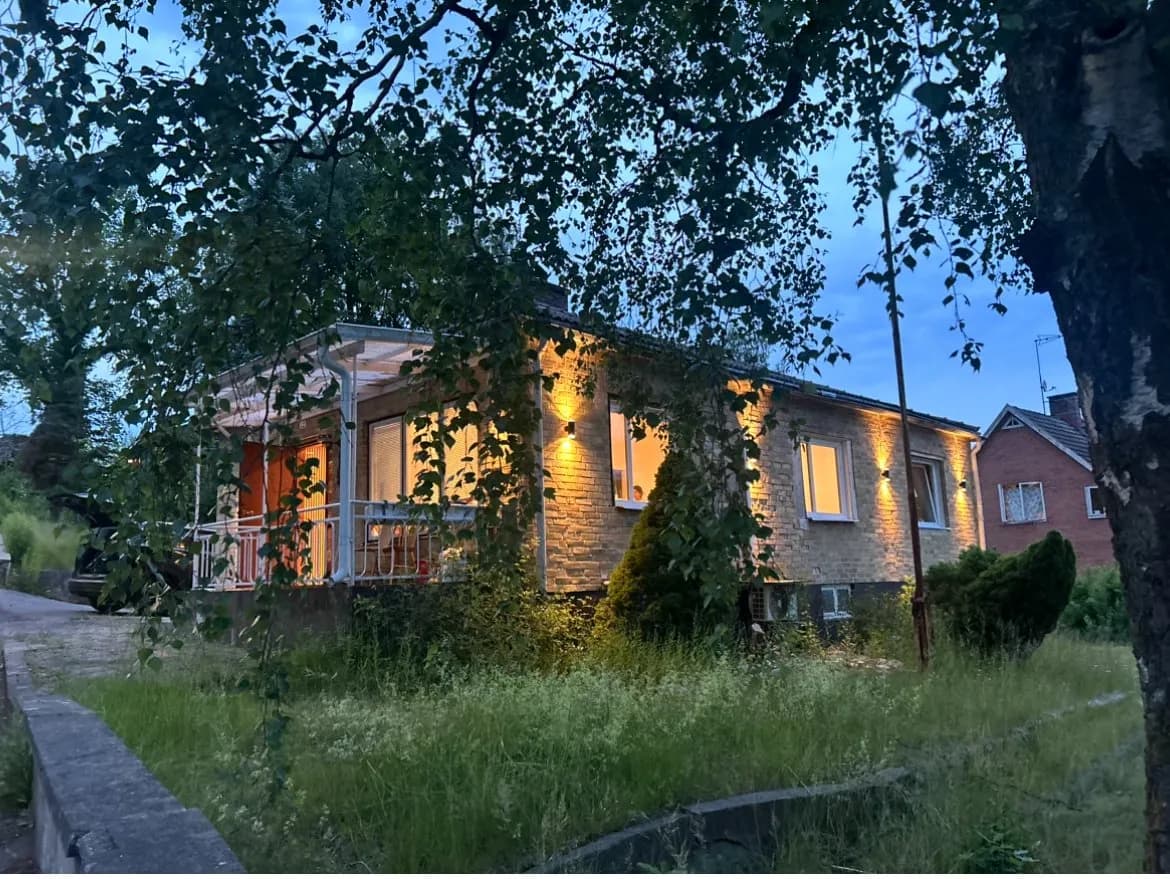 Ljusbergsgatan i Osby