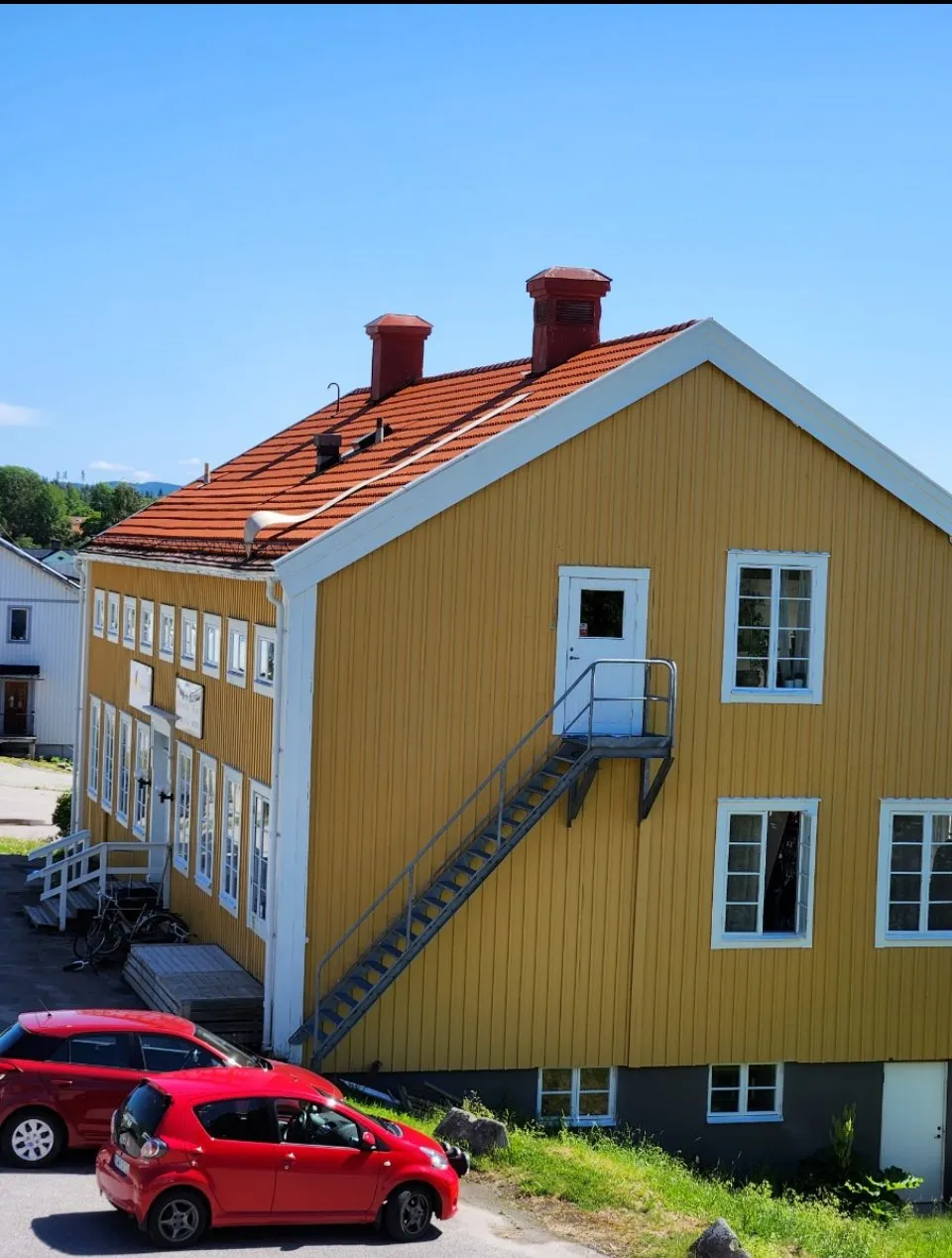 Fränstavägen i Fränsta
