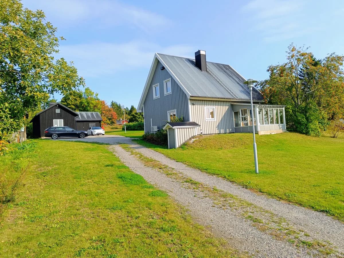 Alnövägen i Alnö