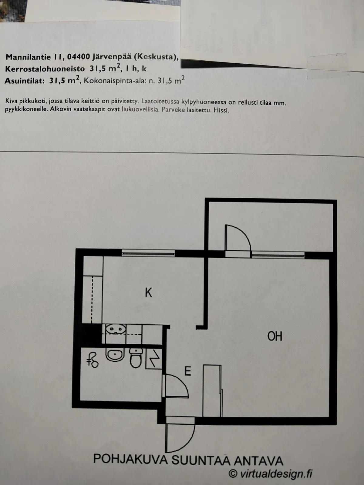 Mannilantie i Järvenpää
