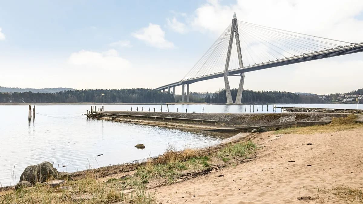 Sandbryggevägen i Uddevalla