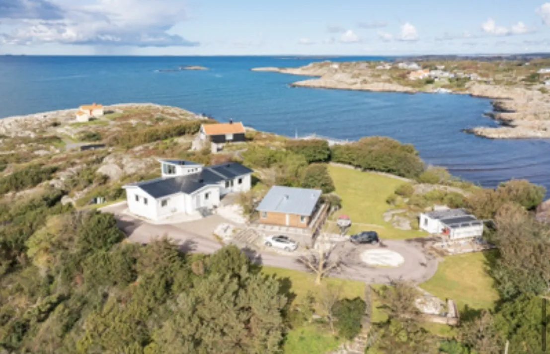 Lerkilsvägen i Vallda