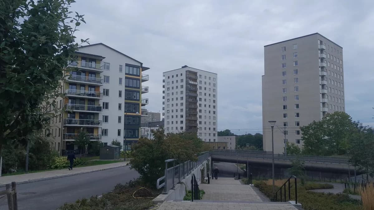 Valla torg i Årsta