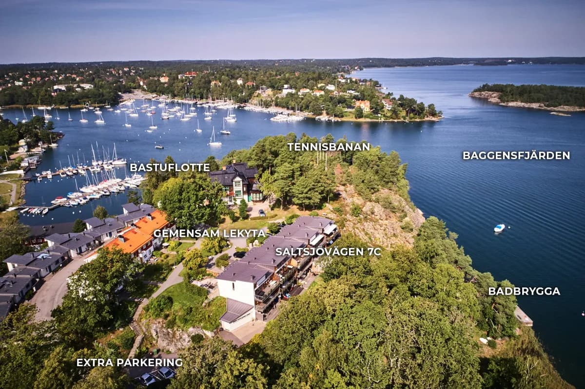 Saltsjövägen i Saltsjöbaden