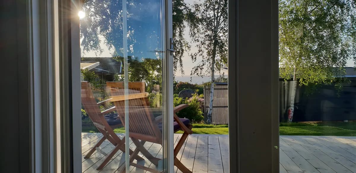 Julles väg i med fantastisk havsutsikt