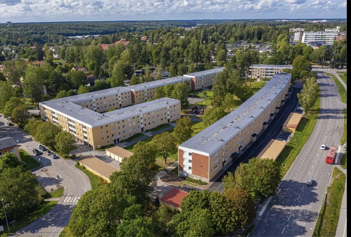 Herrgårdsvägen i Upplands Väsby