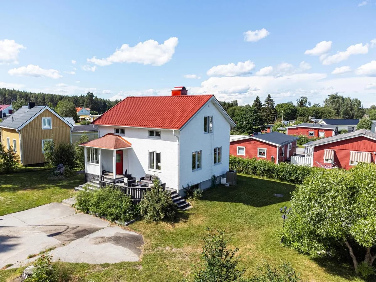 Svensbyvägen i Piteå