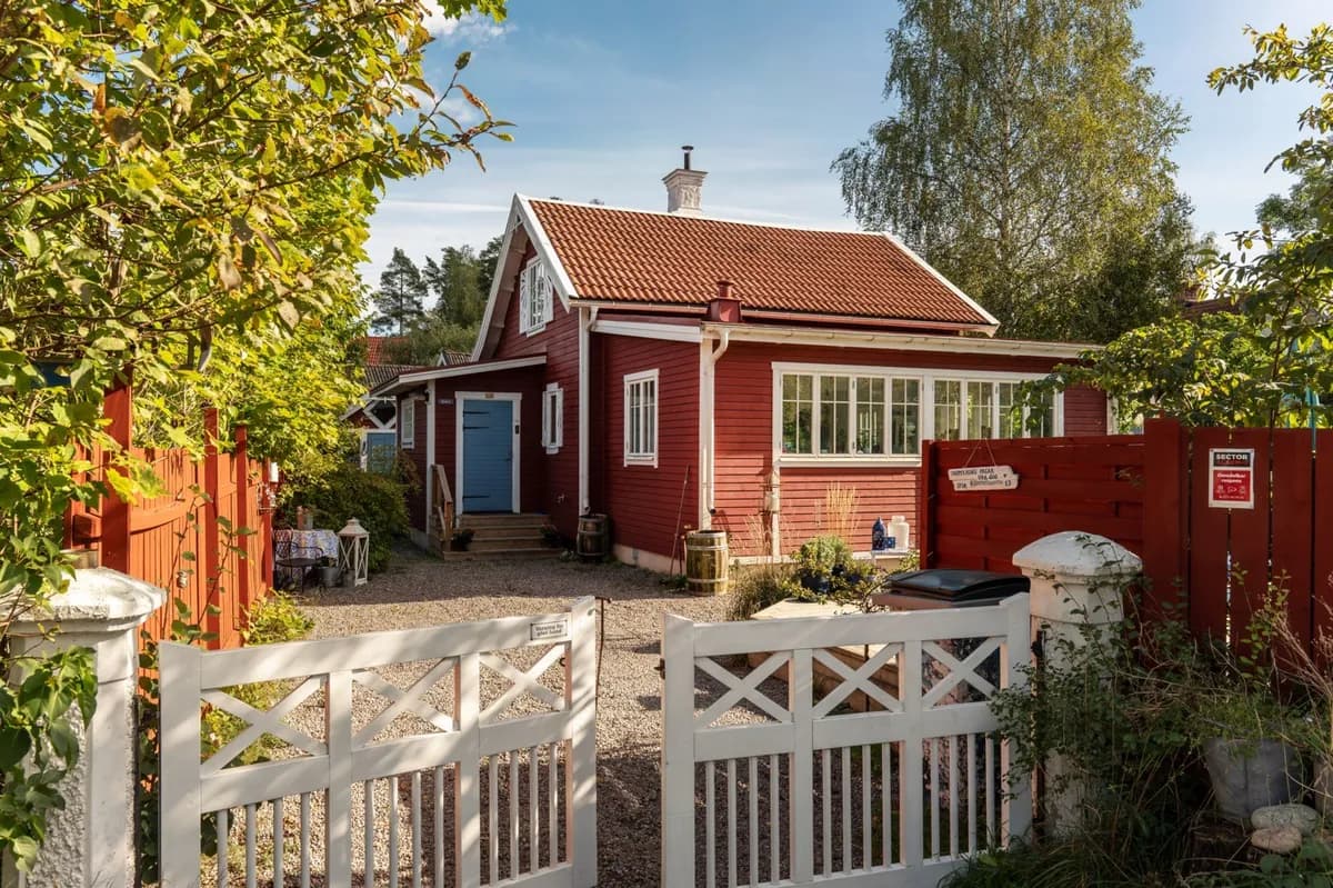 Viks skolväg i Värmdö
