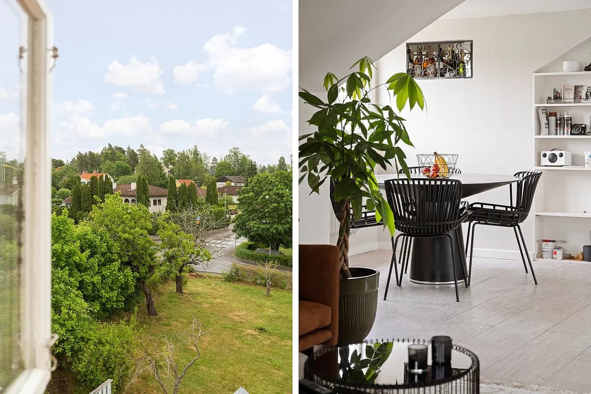 Eriksbergsvägen i Sollentuna
