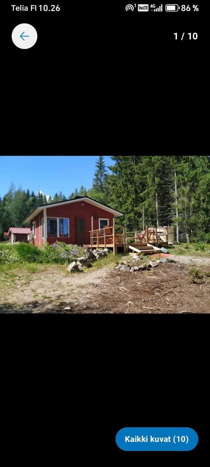 Korpilahdentie i Punkaharju