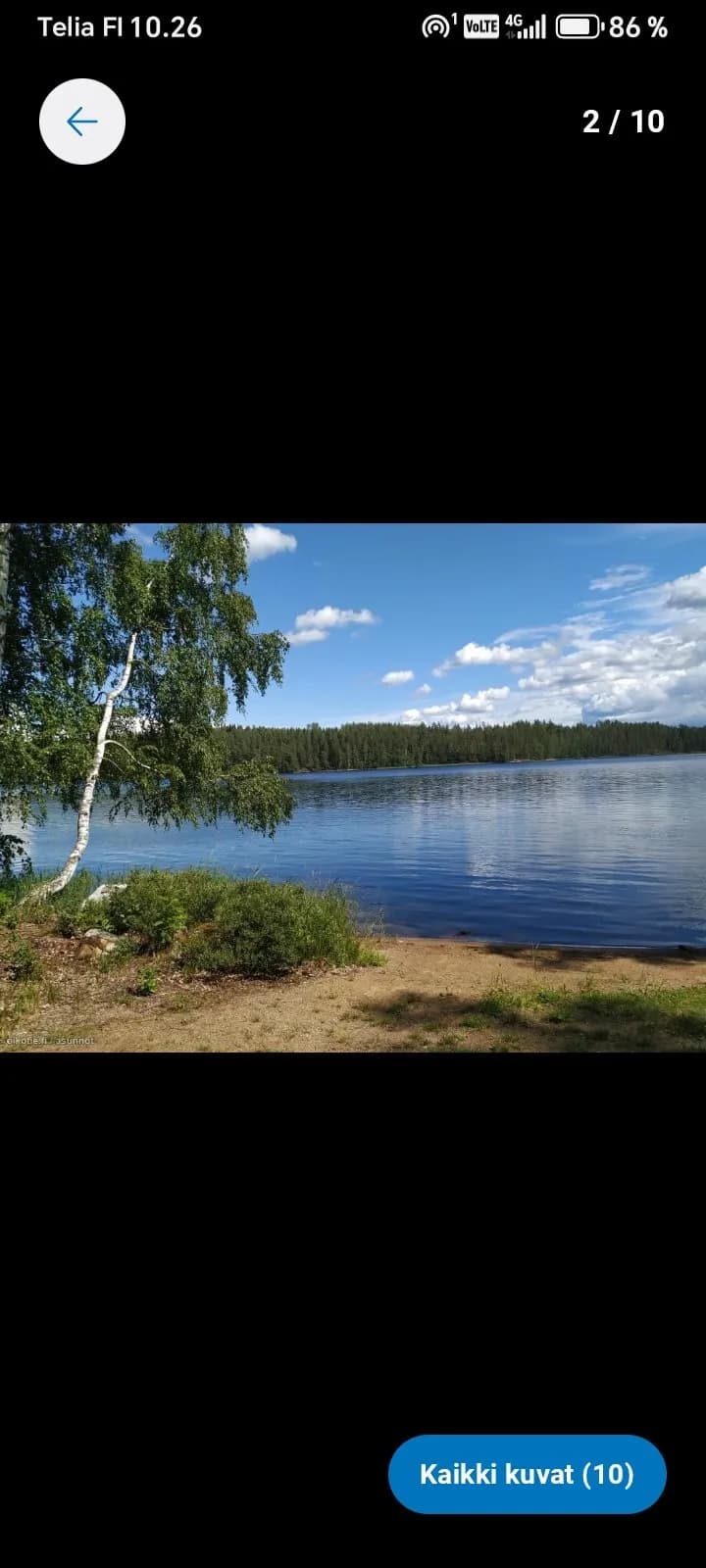 Korpilahdentie i Punkaharju