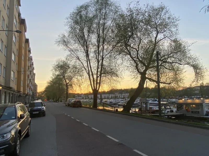 Kungsholms strand i Stockholm