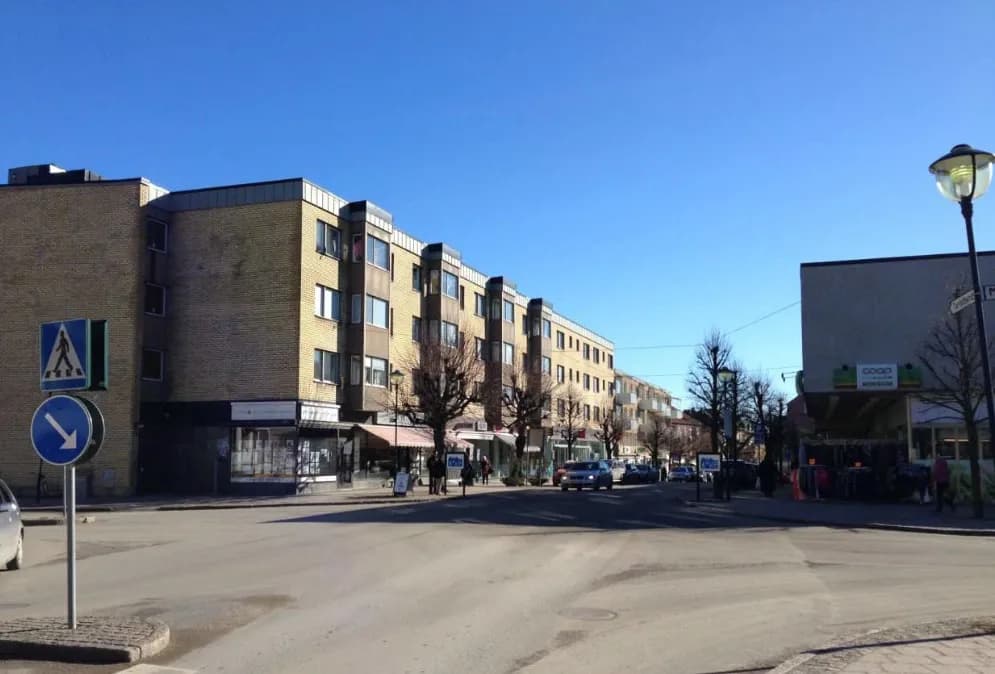 Centralgatan i Nynäshamn