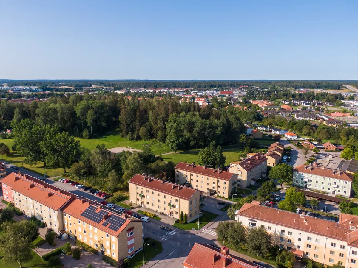 Nyckelbergsvägen i Köping