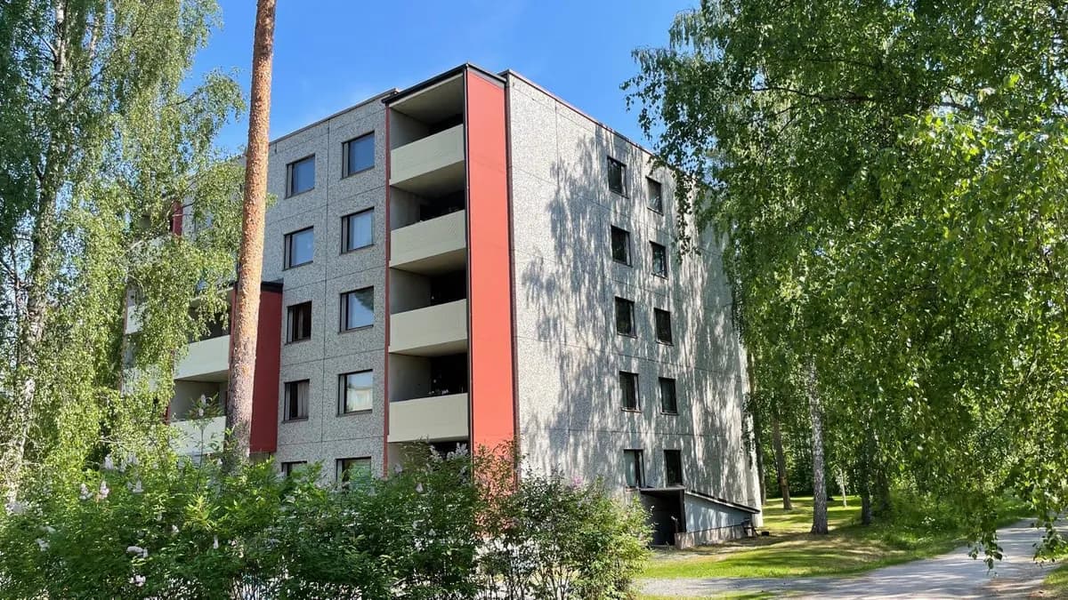 Kukkarokivenkatu i Mänttä-Vilppula