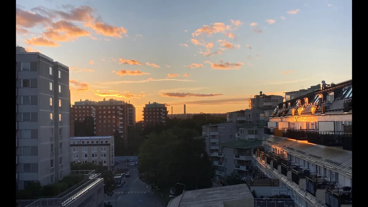 Gamla Värmdövägen i Nacka