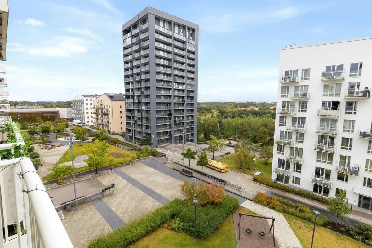 Hjulstavägen i Spånga