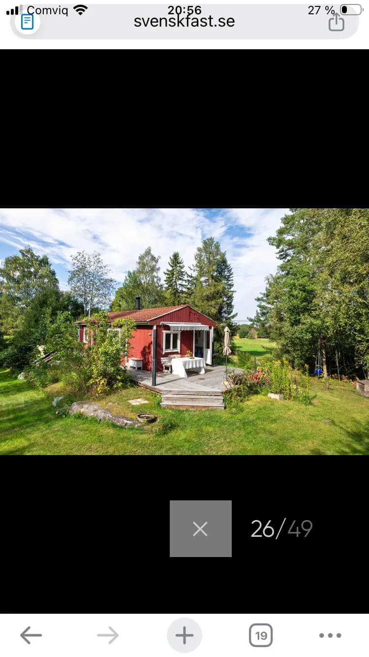 Hästhagsvägen i Edsbro