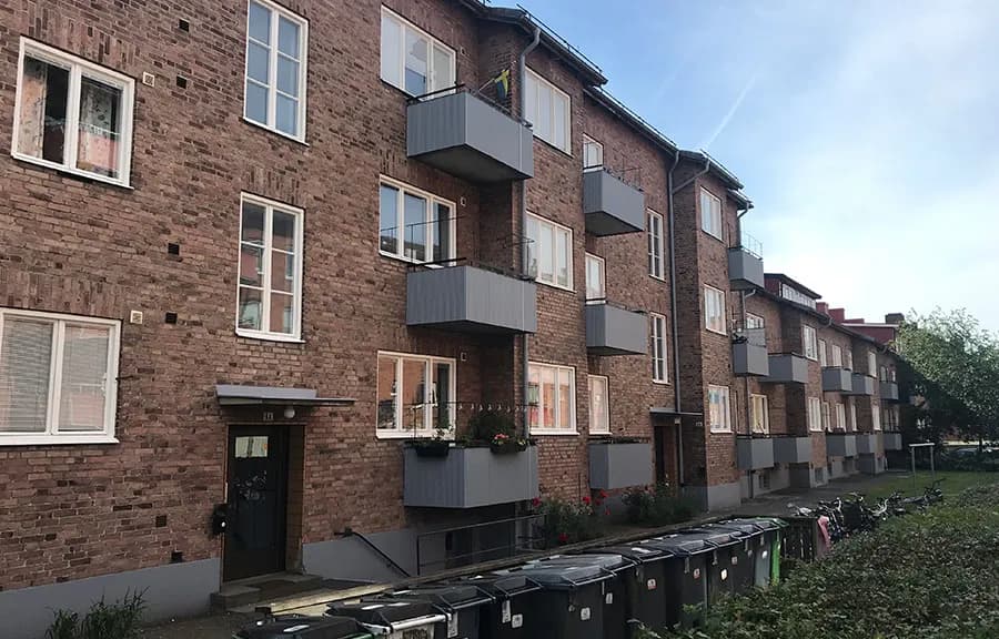 Vattugatan i Hässleholm