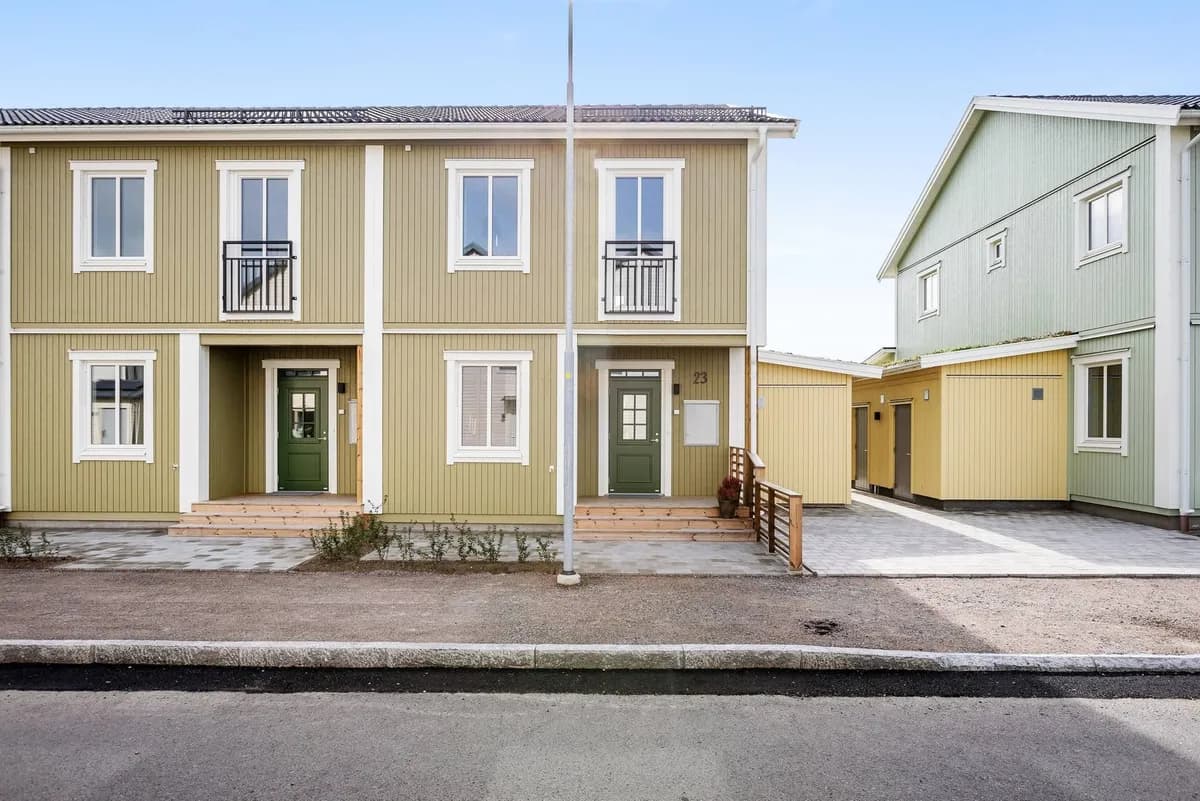 Finntorpsgatan i Vikingstad
