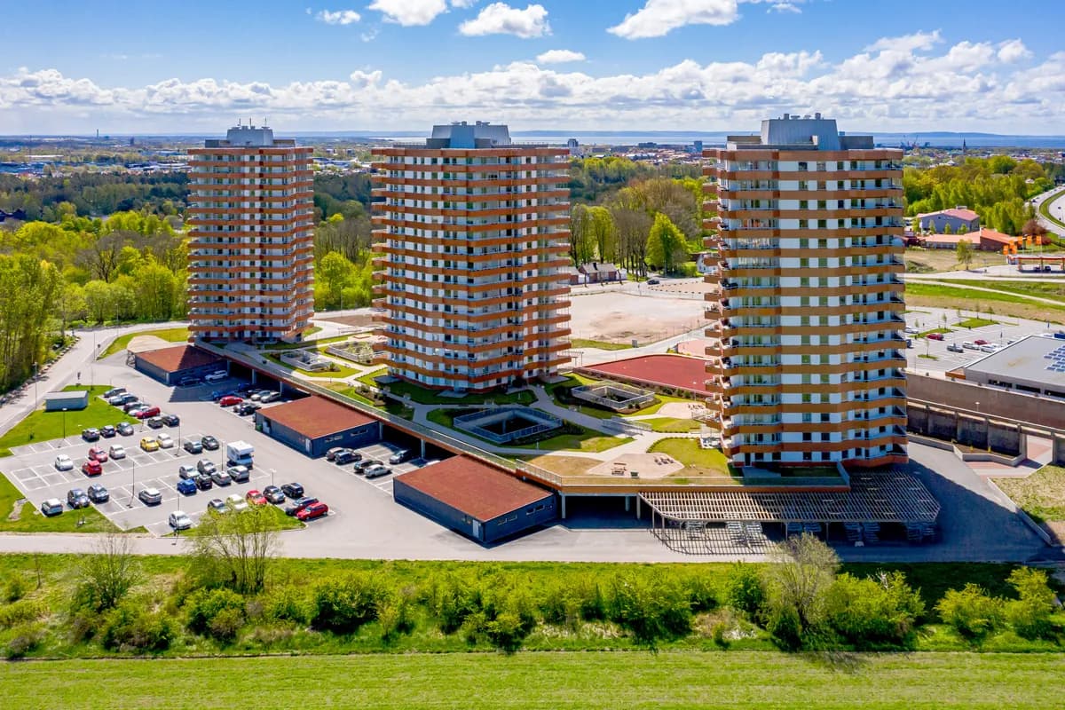 Tegelbruksvägen i Halmstad